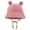 Hot Pink, variant on jovati Toddler Baby Summer Sun Protection Fashion Solid Color Outdoor Sun-Hat Cute Bear Ears Sunscreen Hat Cap