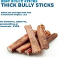 thumbnail image 4 of Best Bully Sticks 6 Inch Thick Bully Sticks for Dogs - 5 Count (Pack of 1) - All-Natural, Grass-Fed Beef, Single Ingredient, Grain and Rawhide Free - Large Breeds, 4 of 6