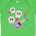 thumbnail image 4 of Inktastic Day of the Dead Owl Sugar Skulls and Guitar Boys or Girls Baby Bodysuit, 4 of 5