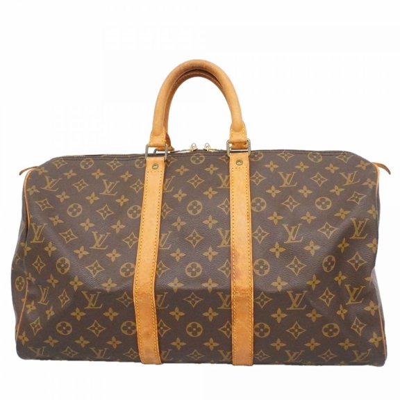 Pre-Owned Louis Vuitton Bags - Boston Monogram Keepall 45 M41428 Brown Men's & Women's