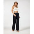thumbnail image 4 of roswear Wide Leg Jeans Woman High Waist Stretchy, 29.92" Inseam, Size 4-16, 4 of 6