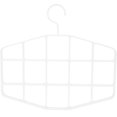 thumbnail image 1 of Belt Hanger Scarf Rack Multi Layer Space Saving Hanger Ties Hanger for Home(L), 1 of 8