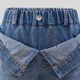 thumbnail image 6 of WELOIJEVBE Kids Girls' Jeans Loose Fit Baggy Jeans High Waisted Wide Leg Jeans with Pockets Straight Leg Jeans Cute Jeans for Girls 3-4 Years, 6 of 8