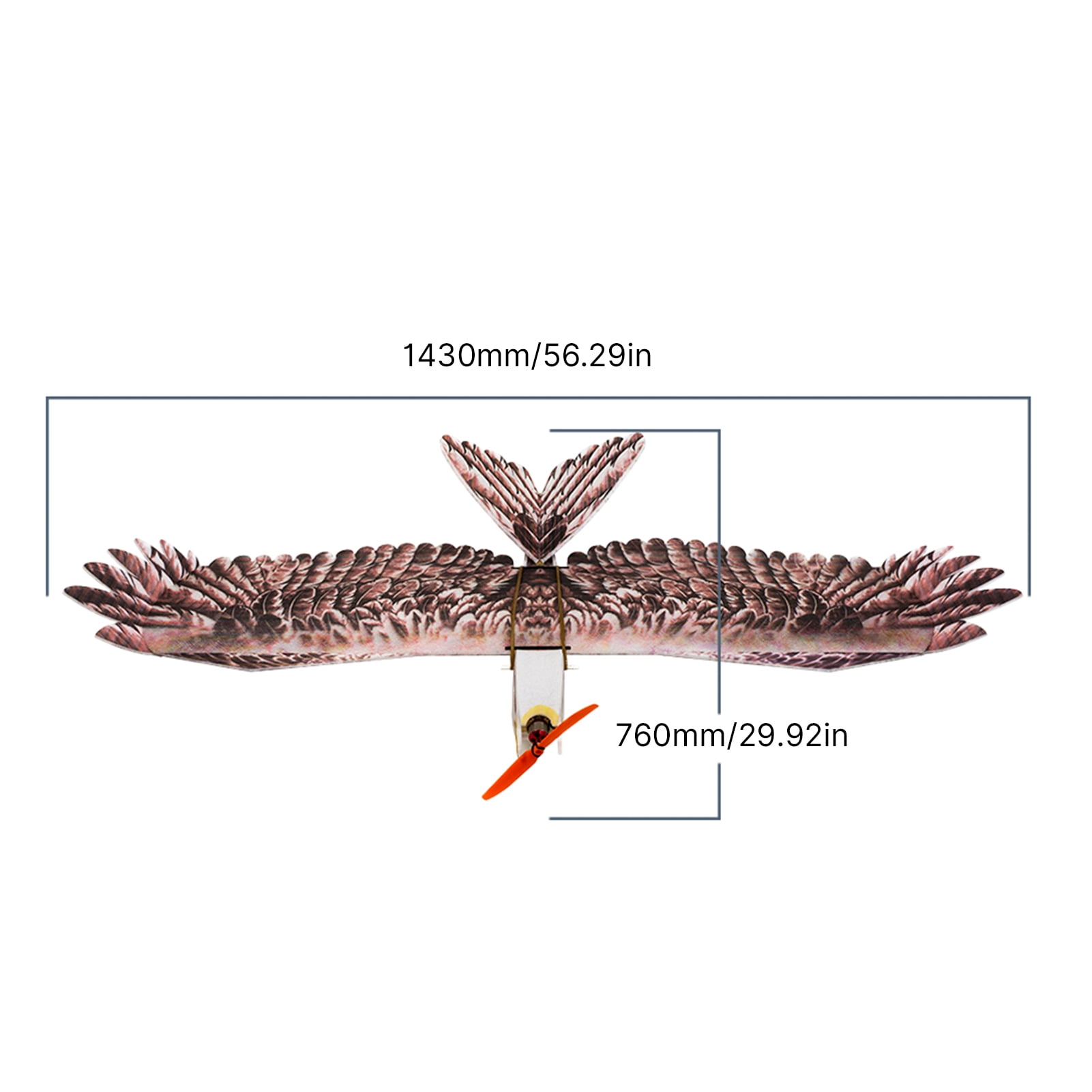 Dancing  Hobby E1904 EPP RC Airplane Eagle Plane 1430mm Electric Powered Aircraft Unassembled PNP Version DIY Flying Model