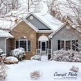 thumbnail image 2 of Ekena Millwork 72"W x 24-7/8"H x 2-3/4"P (Pitch 6/12) Acorn Architectural Grade PVC Combination Pediment (Acorn Ships Unattached in Box), 2 of 7