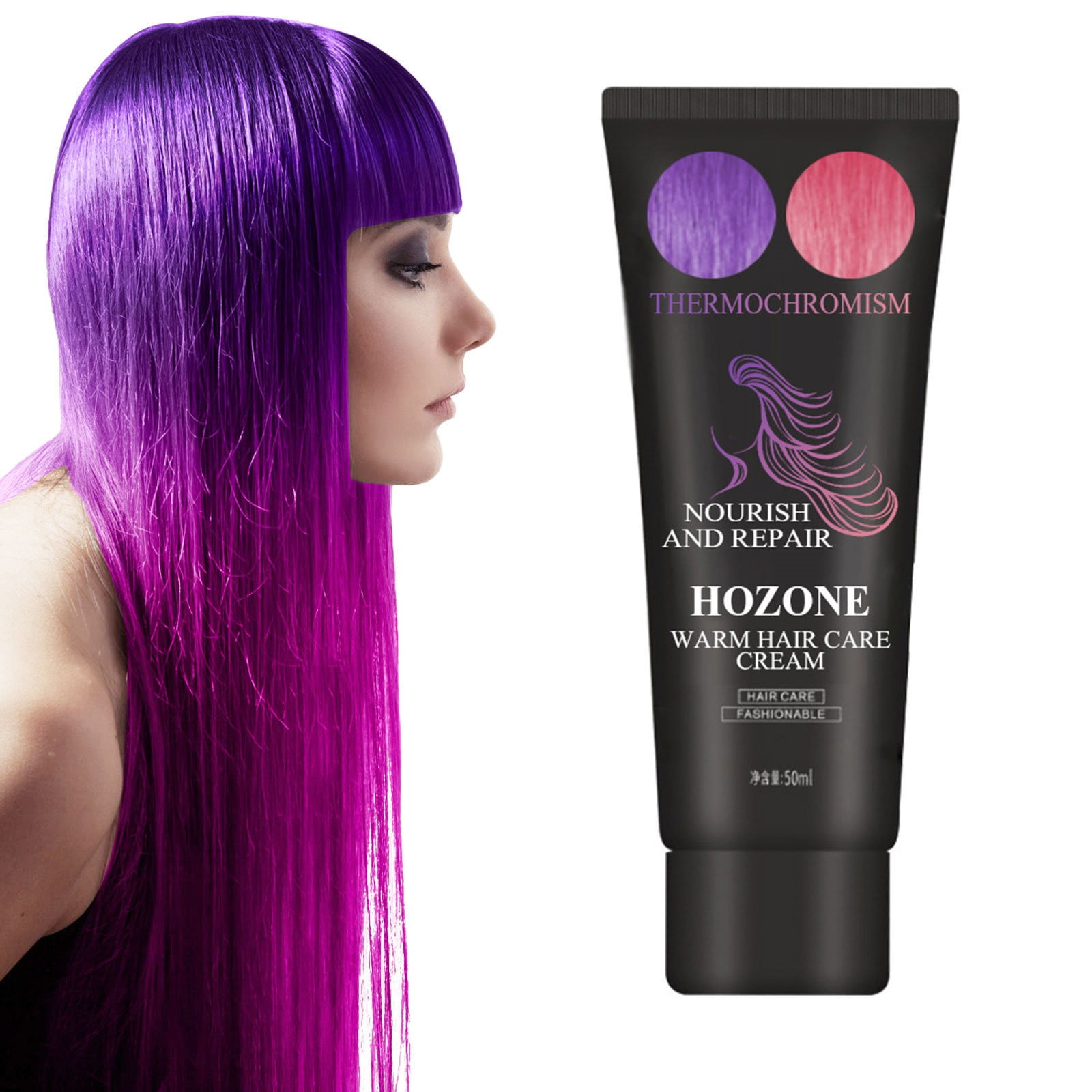 Color Changing Hair Dye Thermochromic Color Changing Wonder Dyes Hair