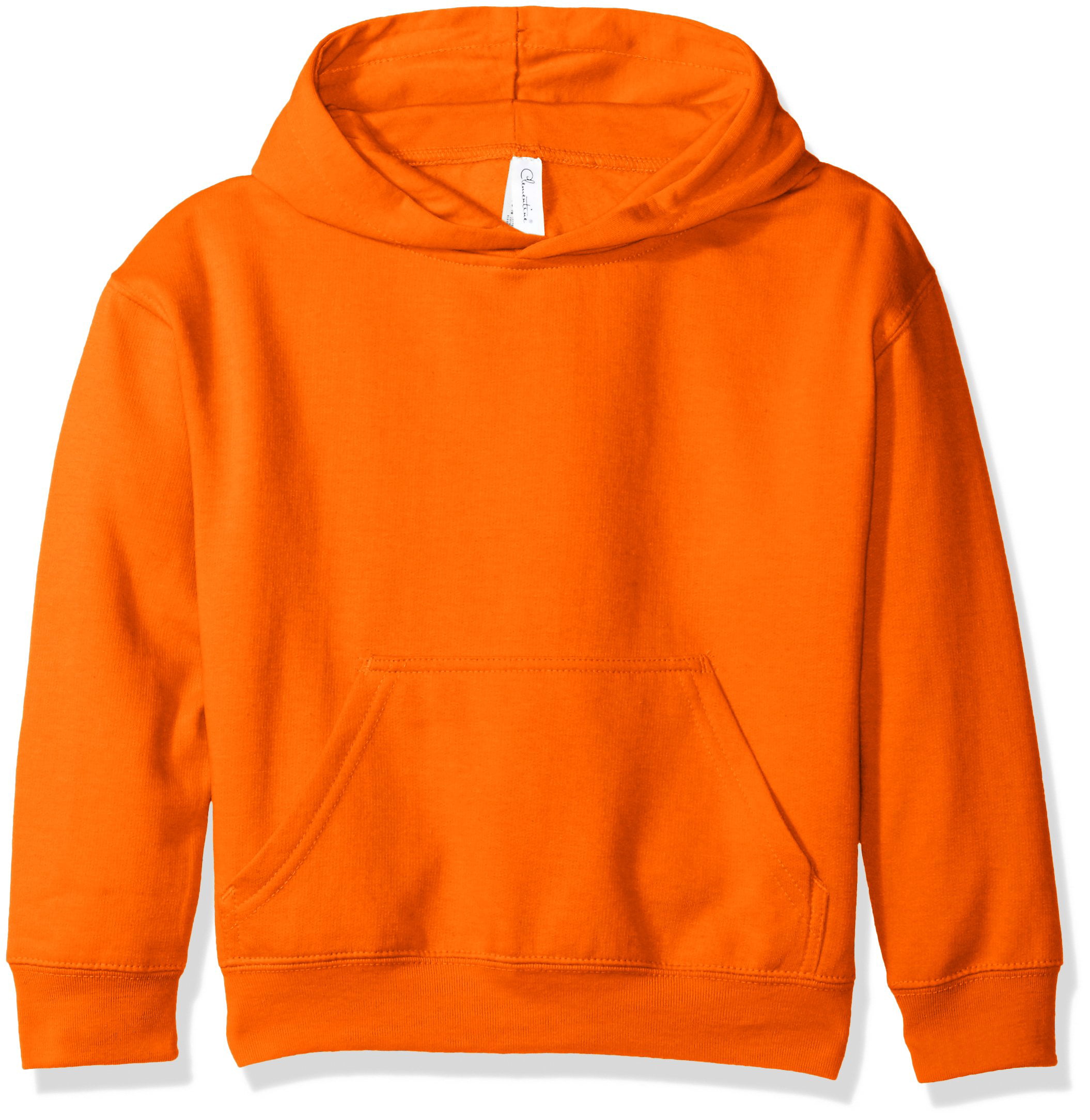 Apparel Youth Hooded Pullover Sweatshirt with Pouch Pocket Clementine Girls Big 7-16