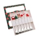 thumbnail image 4 of Juego de 6 cucharas y tenedores navideños, cubiertos navideños para regalo de cocina. verde 6C, 4 of 9