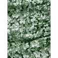 thumbnail image 5 of ZAFUL Women Casual Cinched Notched Front Tiny Floral Asymmetrical Skirt Green S, 5 of 5