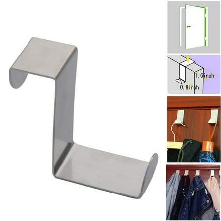 

Door Hook Stainless Kitchen Cabinet Clothes Hanger Hook Storage