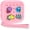 pink, variant on Small Silicone Pouch for Purse – Portable Organizer Bag, Holds Lipsticks, Coins, Travel Accessories, Waterproof Zipper Pouch, Small Makeup Bag