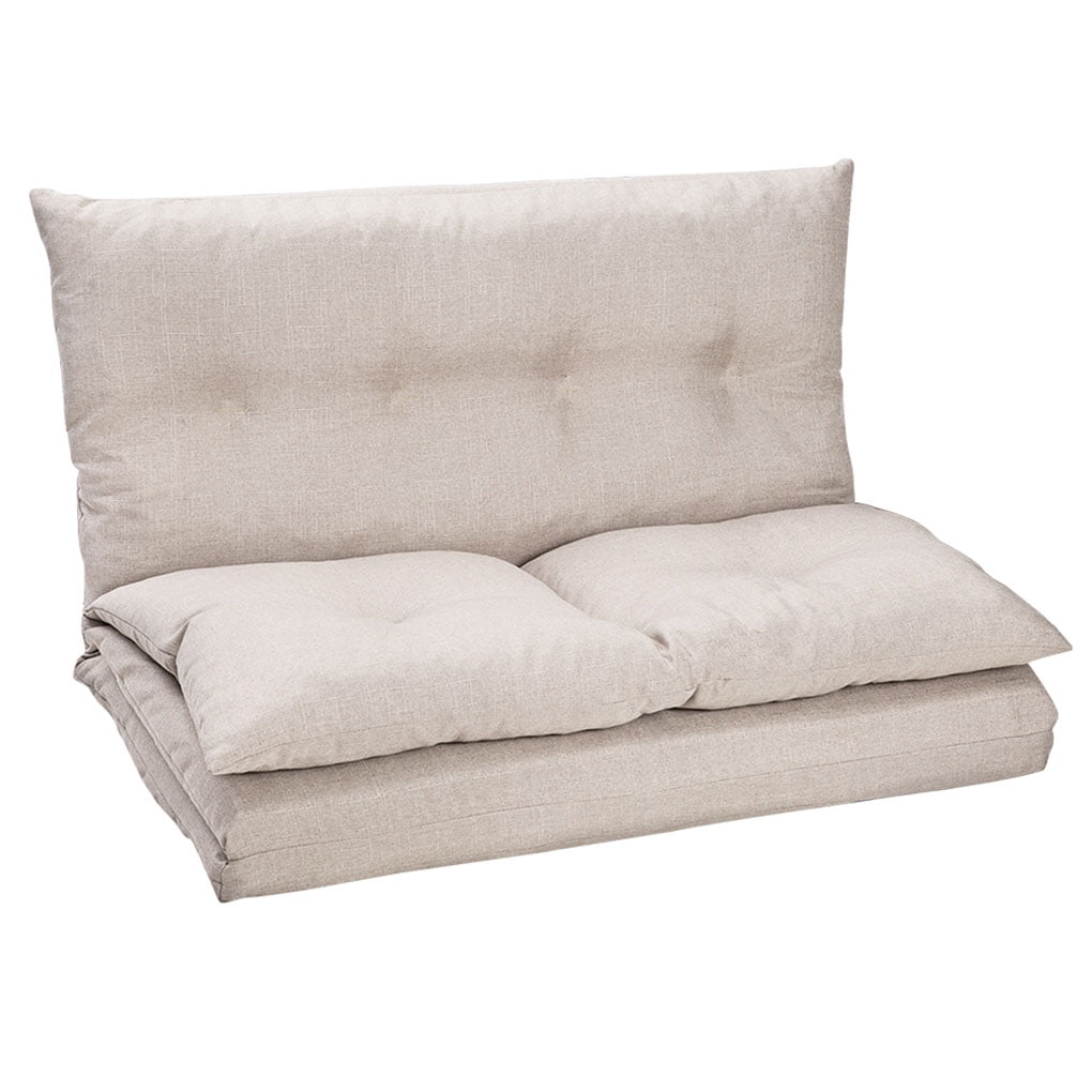 Adjustable Folding Chaise Lounge Sofa Floor Couch Living Room Floor