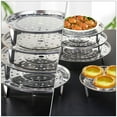 thumbnail image 3 of SUTENGDA Stainless Steel Steamer Tray Food Steamer Rack Pot Steamer Insert Plate for Kitchen Food Steaming Rack, 3 of 6