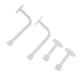 thumbnail image 4 of Ganchos de pared para accesorios para el cabello, 4 unidades, soporte para diadema, soporte para diadema, organizador de coleteros, tecnología de vanguardia, 4 of 14