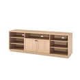 thumbnail image 3 of 70" Contemporary Two-Door Wood Console - Oak, 3 of 6