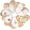 3-4 Inch 10Pcs, variant on Cleaned Flat Oyster Shells, 10PC Natural Seashells for Craft Painting, Decoupage, Vase Filler, Coastal Wedding Decor, Christmas Beach DIY Art Projects