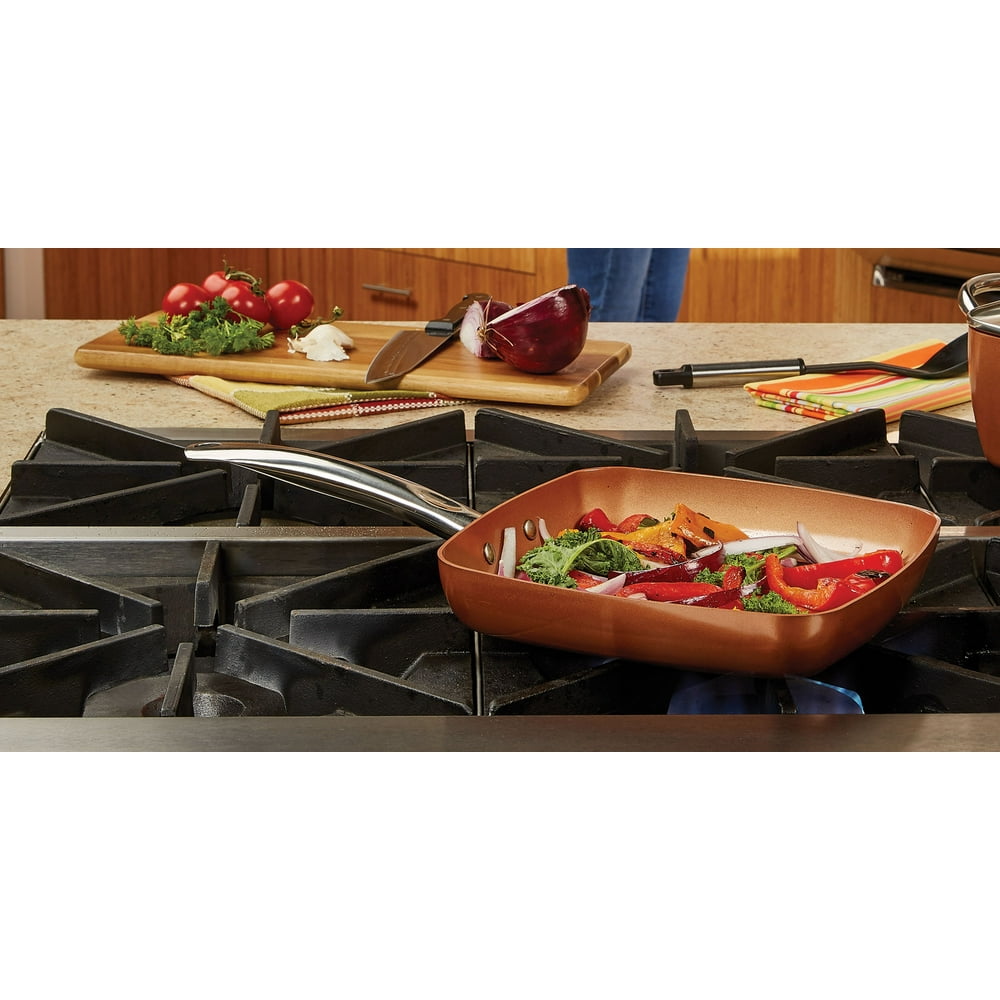 Copper Chef 9.5" Square Grill Pan