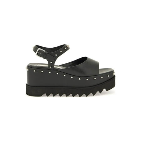 

Stella Mccartney Elyse Wedge Sandals With Star Studs Women