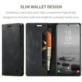 thumbnail image 2 of Wallet Case for Samsung Galaxy S23 Plus, Premium PU Leather Card Slots Holder RFID Blocking Flip Folio Cover with Magnetic Closure Kickstand Soft Silicone Shockproof Case for Samsung S23 Plus,Black, 2 of 10