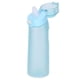 thumbnail image 4 of Botella de agua con pajita con sabor de 650ML Beber Más Taza reutilizable Azul cielo Azul, 4 of 8