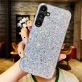 thumbnail image 1 of For Samsung Galaxy A54 A34 A14 Shiny Glitter Silicone Sleeve Soft Back Cover, 1 of 5