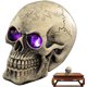 thumbnail image 1 of RV Modelo de cráneo humano de tamaño natural de Halloween - Halloween realista Rojo Verde, 1 of 5