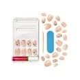 thumbnail image 3 of KISS Premium Classy Press On Nails, White Tipped French, Short, Almond Shape, 30 Ct., 3 of 8