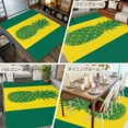 thumbnail image 6 of Yellow Blue Pineapple 5x7 Area Rugs, Summer Beach Coastal Modern Art Non-Skid Rubber Backing Large Rectangle Rugs - Living Room Bedroom Home Office, Indoor Floor Mat Carpets Washable Rug, 6 of 9