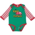 thumbnail image 3 of Inktastic My Papa is a Firefighter with Fire Truck Boys or Girls Long Sleeve Baby Bodysuit, 3 of 5