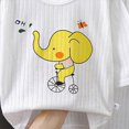 thumbnail image 5 of TOWED22 Toddler Boys Pajamas 2 Piece Long Sleeve Pjs Set Cotton Fall Winter Sleepwear 6-12 Months 12-24 Months 2t 3t 4t 5t 6t 7t 8t 9t Children,Light Yellow,4-5 Y, 5 of 5