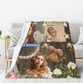 thumbnail image 2 of Kali Actress Uchis Flannel Blanket Air Conditioning Blanket Nap Blanket Sofa Throw Blanket Throw Blankets 60"X50", 2 of 6