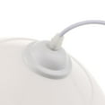 thumbnail image 4 of Semi Circular Ceiling Light Shade Cover Pendant Lampshade Pendant Lights Fixture White, 4 of 8