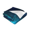 thumbnail image 5 of LNWH Super Soft Flannel Bed Blanket, Cozy Fluffy Warm All Seasons Fantasy Lie Butterfly Pattern Throw Blankets for Sofa Bedding, 80"x60", 5 of 8