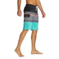thumbnail image 2 of Nonwe Men's Sportwear Quick Dry Beach Shorts with Lining Gray 32, 2 of 6