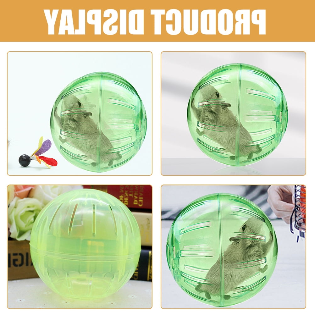 LITINKIMI 10cm Green Transparent Shell Lightweight Small Animal Exercise