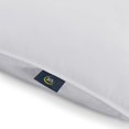 thumbnail image 4 of Serta Down Illusion - Almohadas de cama firmes e hipoalergénicas suaves para dormir (paquete de 2), color blanco Queen, 4 of 7