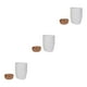 thumbnail image 1 of Injueey 3x Macetas biodegradables para jardinería respetuosa con el medio ambiente Macetas resistentes a la corrosión Maceta blanca Bandeja Type1 NO1, 1 of 6