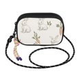 thumbnail image 2 of FORMRS Mini Crossbody Bag for Women Adjustable Rope Shoulder Casual Phone Purse, Beige Rabbits and Carrots, 2 of 7
