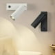 thumbnail image 2 of Lámpara de Pared LED de Lectura con Protección Ocular, Giratoria 360°, Plegable, de 5 W, Antideslumbrante, para Hotel, Estudio, Dormitorio, Pasillo, Color Negro., 2 of 5
