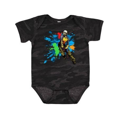 

Inktastic Paintball Splatter Gift Baby Boy Bodysuit