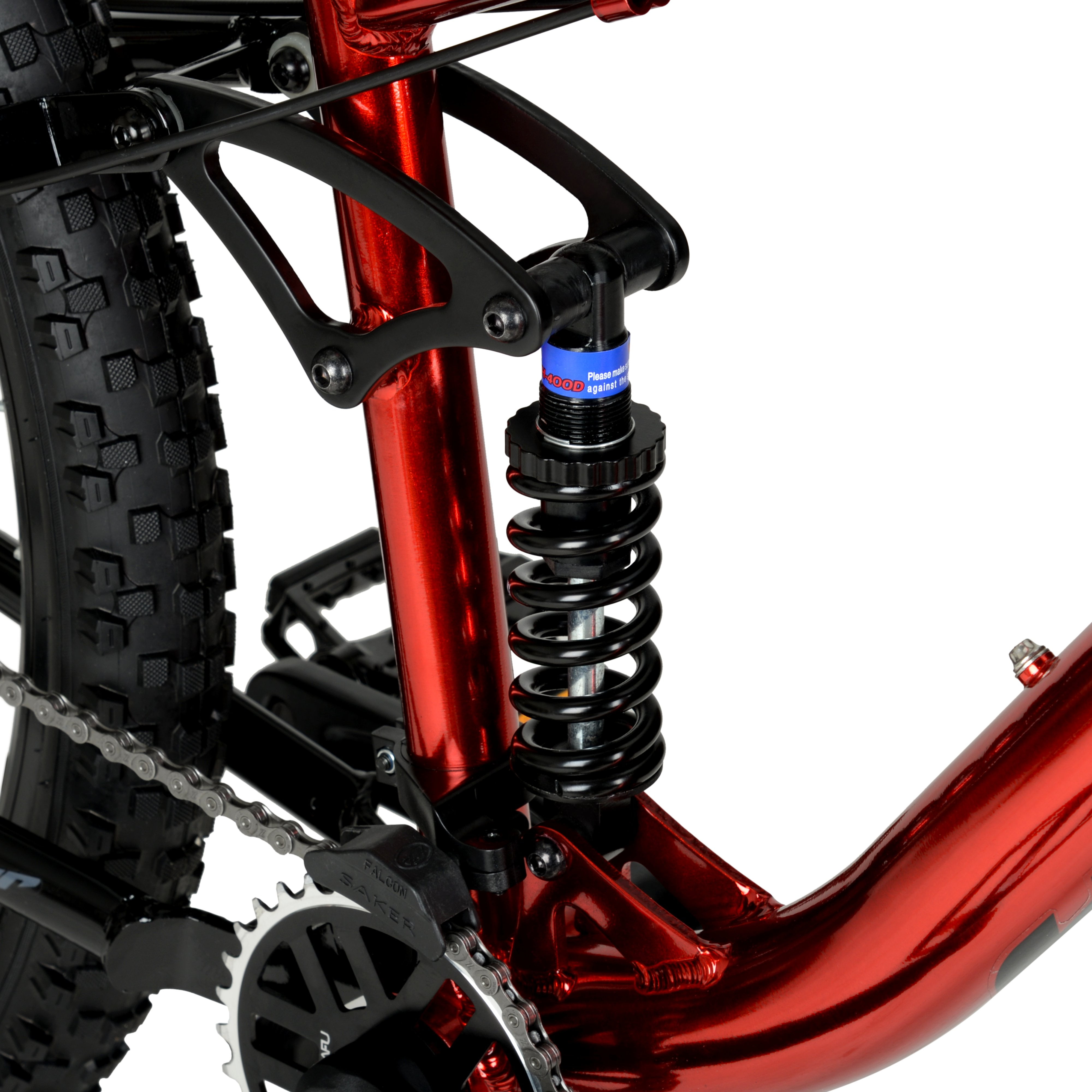 hyper dual suspension mountain bike