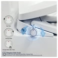 thumbnail image 3 of Electric Bidet Toilet Seat - Heated, Warm Water, Air Dryer, Massage, Night Light & Remote - Adjustable Temp & Pressure - Easy Install, 3 of 9