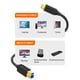 thumbnail image 5 of Cable USB 3.1 c a USB b CableCreation Negro 1.2m 10 Gbps para Impresora y Disco Duro, 5 of 8