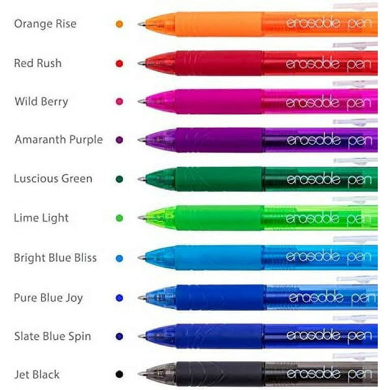 ParKoo Retractable Erasable Gel Pens Clicker 14 Colors