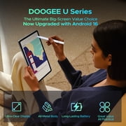 DOOGEE Android 16 Tablet with Gemini AI,11 Inch FHD,8580mAh Battery,16GB RAM+128GB ROM/2TB TF,Octa-Core Processor,2.4G+5G Wifi/Widevine L1/Face ID/Otg