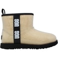 thumbnail image 1 of Ugg Classic Clear Mini II White/Fur 1112386K Grade-School Size 4Y Medium, 1 of 4
