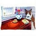 thumbnail image 2 of Carolines Treasures 7249PW1216 Bull Terrier Canvas Fabric Decorative Pillow, 12H x16W, multicolor, 2 of 2