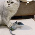thumbnail image 4 of Seafish Columpio interactivo para cuidado Dental, juguete de masticación seguro en forma de pez, gatito, mascota, 4 of 5