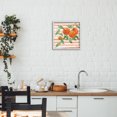thumbnail image 3 of Stupell Industries Farmhouse Bright Juicy Orange Vine White Framed Giclee Art, 12 x 12, by Paul Brent, 3 of 7