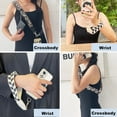 thumbnail image 2 of LANFENG Clip and Go Strap for Phone with Wallet Crossbody, Adjustable Phone Strap with Wallet, Phone Strap with Zippered Pouch, Crossbody Phone Strap for All Phones, Beige Green, 2 of 11
